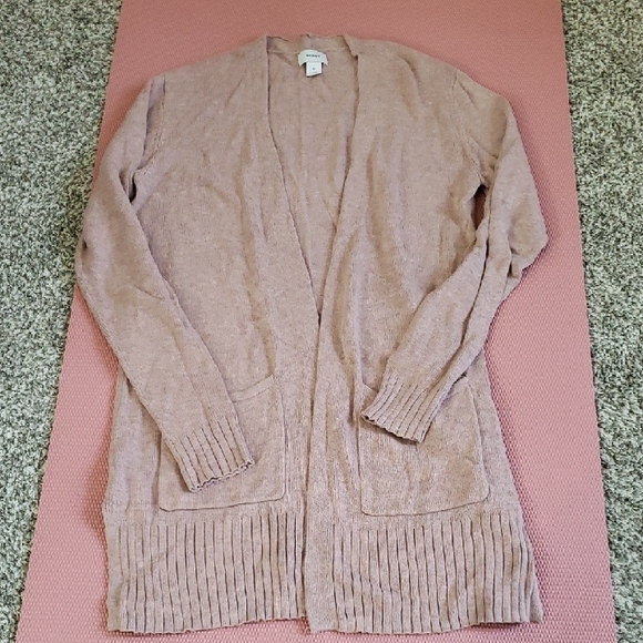 Old Navy Open Front Cardigan Mauve Color - Picture 1 of 7